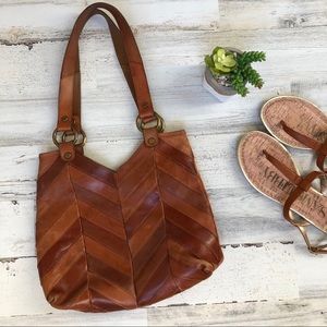 Lucky brand leather purse bag handbag floral